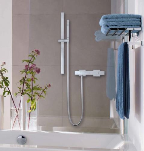 Термостат для душа Grohe GROHTHERM CUBE 34488000 (52681) - фото 4