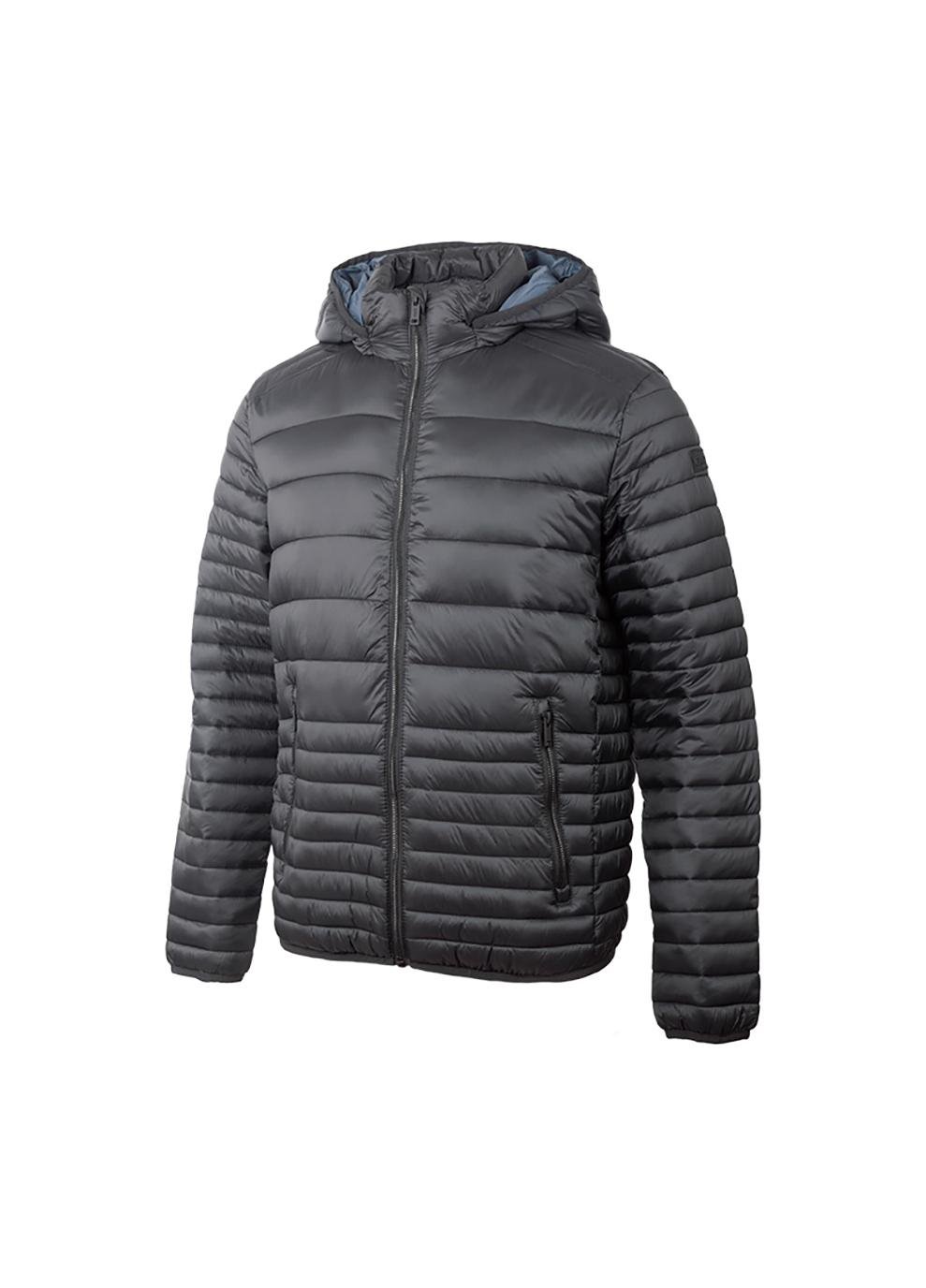 Куртка чоловіча CMP JACKET SNAPS HOOD XL Чорний (32K3167-U901 XL)