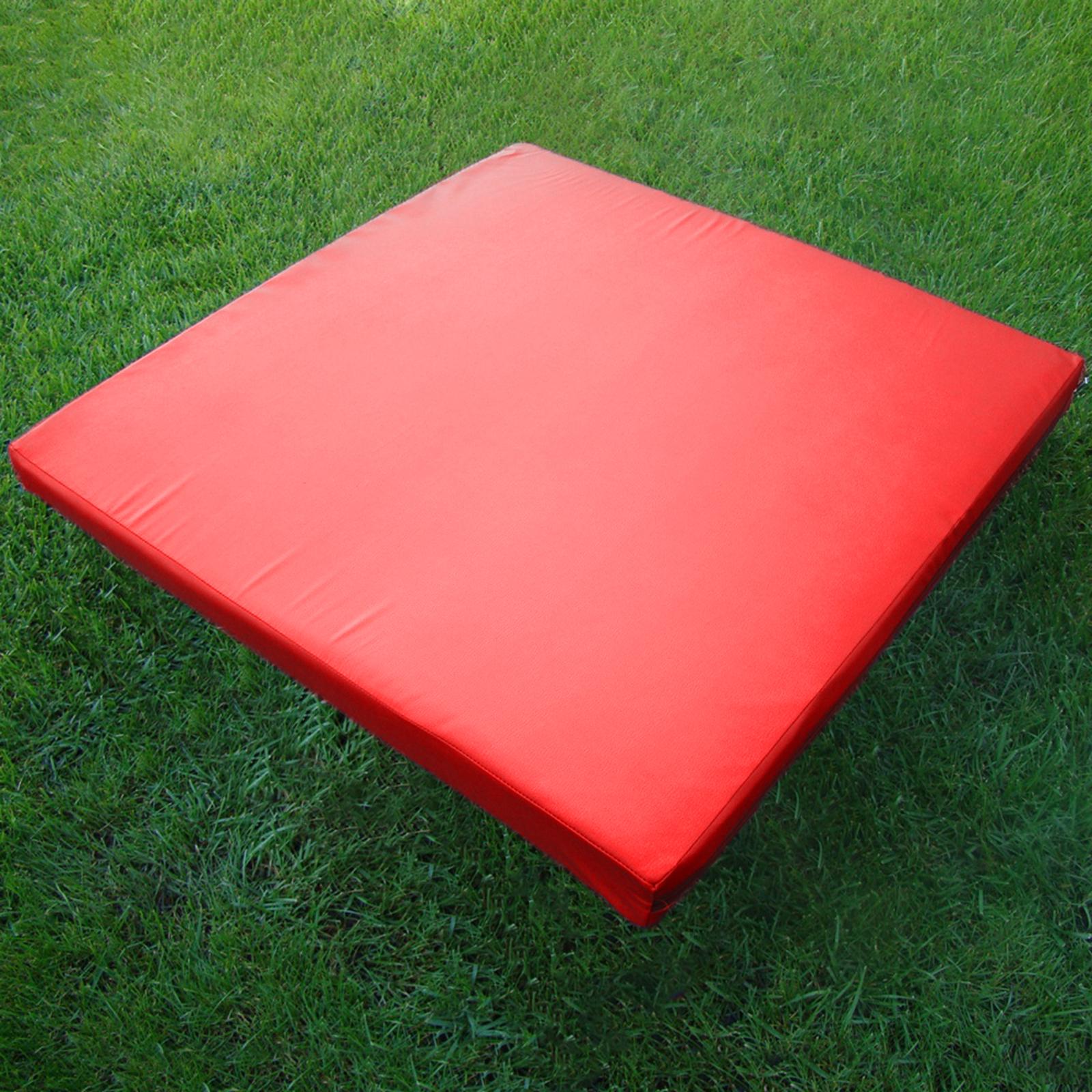 Чехол для мата OSPORT из кожвинила 100х100х10 см Красный (OF-0239)