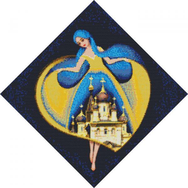 Алмазная мозаика Берегиня Николаева mosyakart