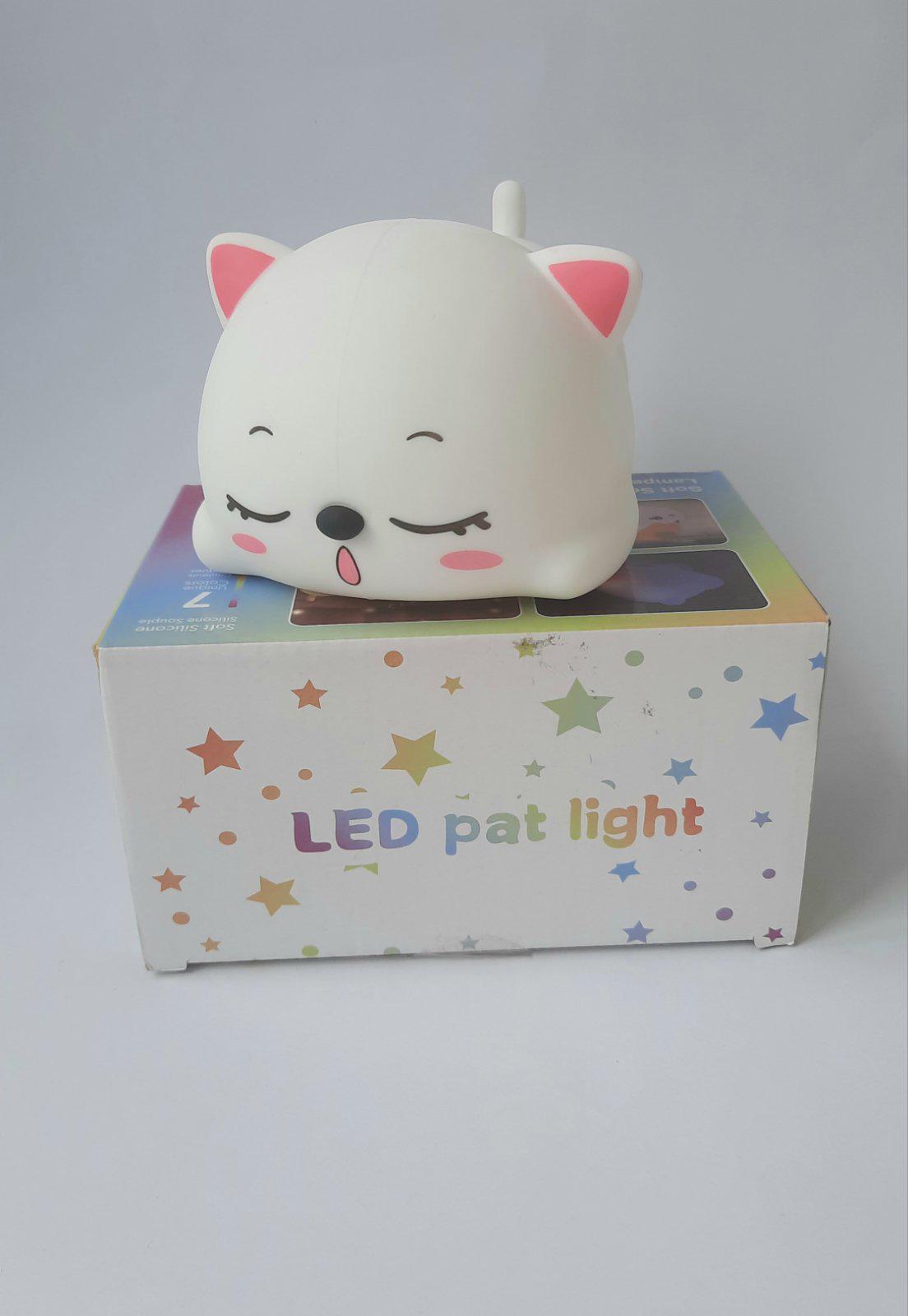 Нічник силіконовий на батарейках ААА кошеня що спить (XR-2221) - фото 11 Нічник силіконовий на батарейках ААА кошеня що спить (XR-2221) - фото 11