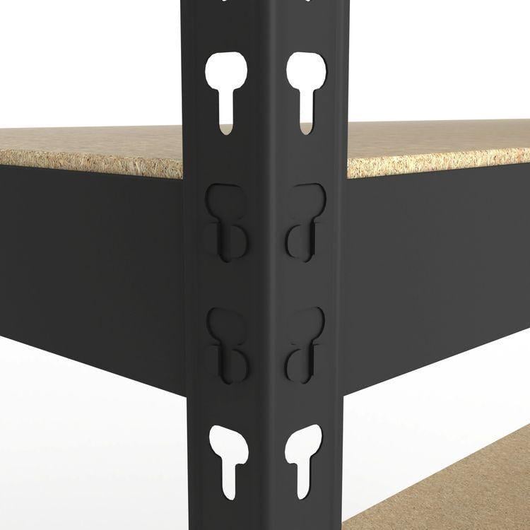 Стелаж Меткас Титан КД 300 кг/полицю 5 полиць ДСП металевий 2160x1200x500 мм (2640911508) - фото 6 Стелаж Меткас Титан КД 300 кг/полицю 5 полиць ДСП металевий 2160x1200x500 мм (2640911508) - фото 6