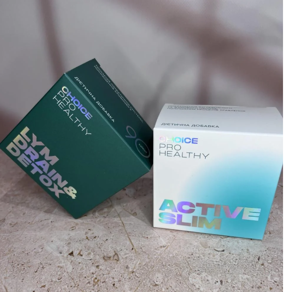 Препарат для схуднення/детоксикації та лімфодренаж організму Choice LYM drain&detox 90+ACTIVE SLIM (2376364952)