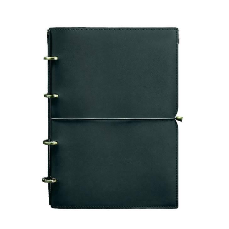 Блокнот шкіряний Софт-бук 9.0 Краст А4 на кільцях в м'якій обкладинці Зелений (A-027500) - фото 1 Блокнот шкіряний Софт-бук 9.0 Краст А4 на кільцях в м'якій обкладинці Зелений (A-027500) - фото 1
