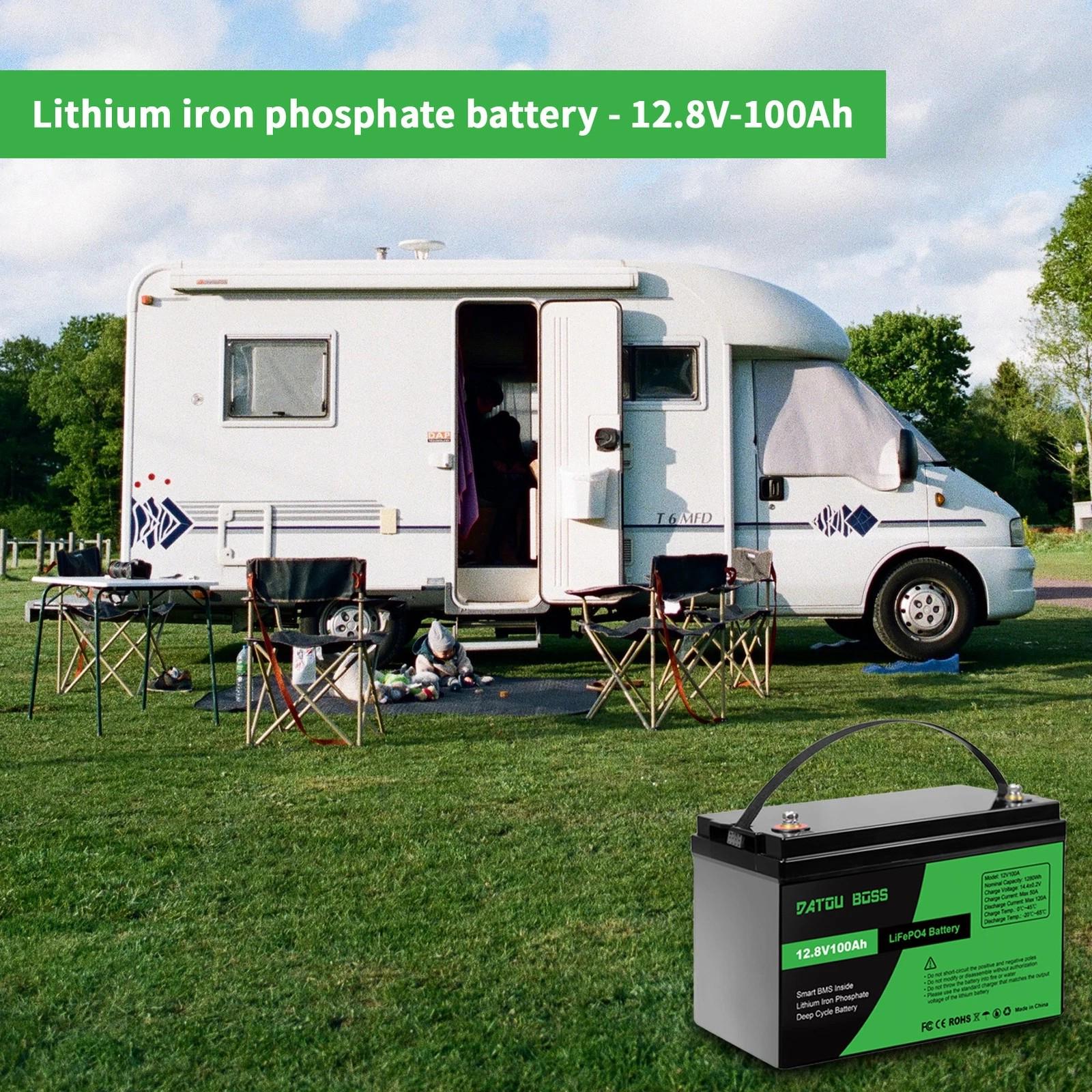 Аккумулятор LiFePO4 DATOU BOSS 12,8V 100 Ah с BMS легкий 5000-15000 циклов - фото 5