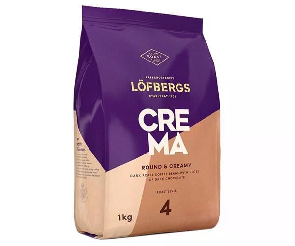 Кава в зернах Lofbergs Crema 1 кг