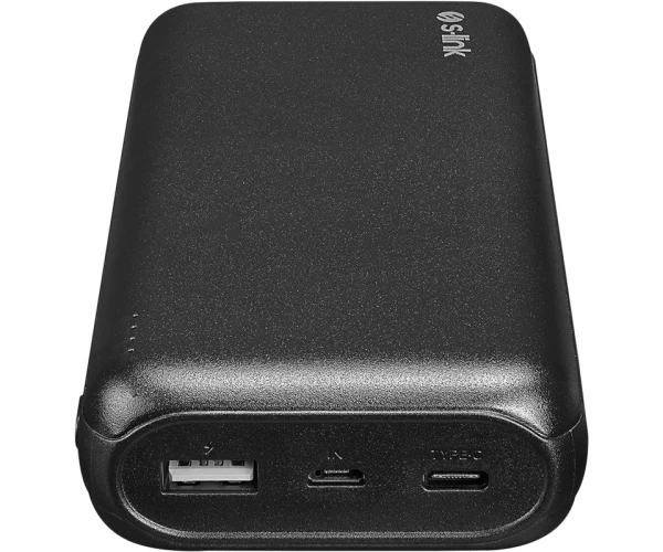 Батарея портативная S-Link G205 QC3,0 18W 20000 mAh Black - фото 3
