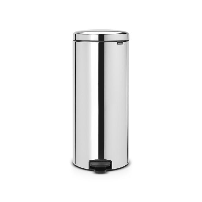 Бак для сміття Brabantia Pedal Bin NewIcon 30 л Сірий (114380) - фото 1