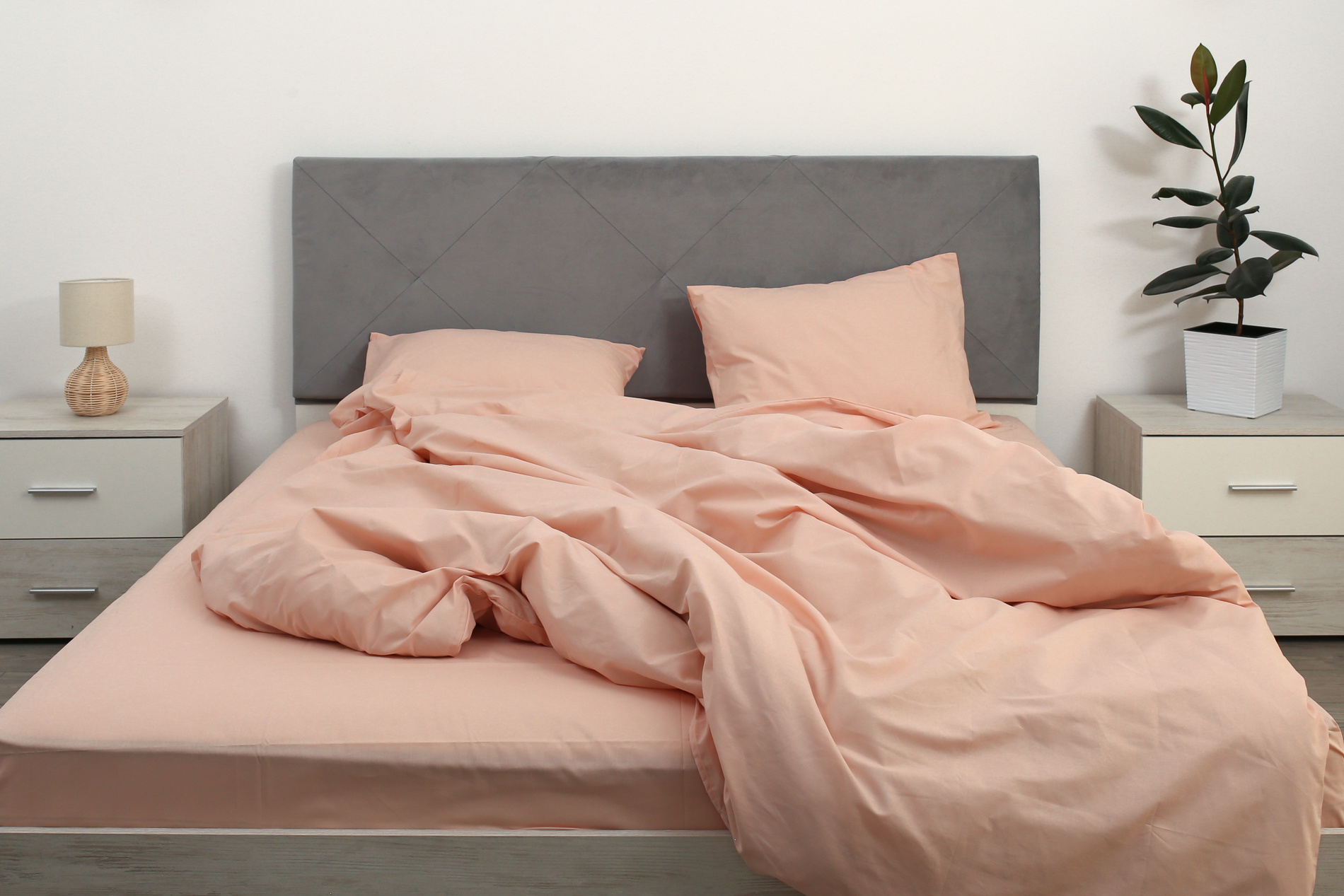 Комплект постельного белья двуспальный Amore GLux-1024 бязь Пудровый (KPB-A2-GLux-1024(50x70)_) - фото 4 Комплект постельного белья двуспальный Amore GLux-1024 бязь Пудровый (KPB-A2-GLux-1024(50x70)_) - фото 4