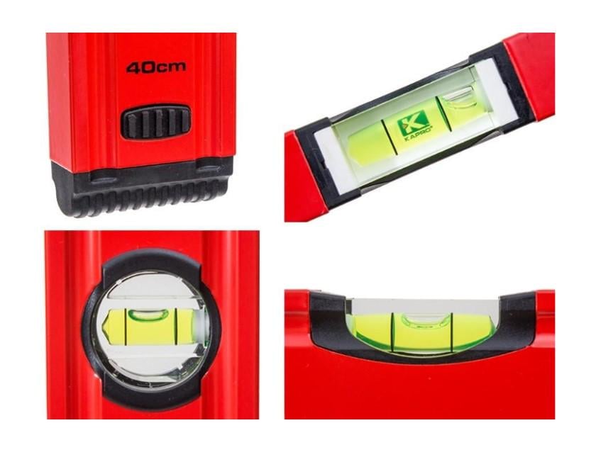 Уровень Kapro SPIRIT алюминиевый пузырьковый 0,4 м (23531) - фото 4