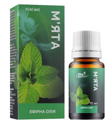 Эфирное масло Фитопродукт Мята снимает стресс 10 мл (4820159302055)
