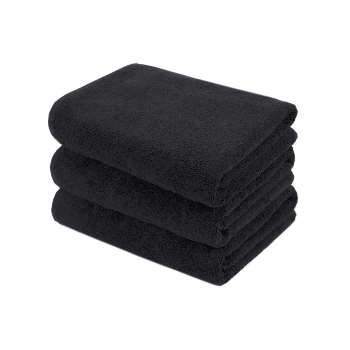 Полотенце Lotus Home Hotel Basic 16/1 400 г/кв. м 30x50 см Черный (svt-2000022333177) - фото 3