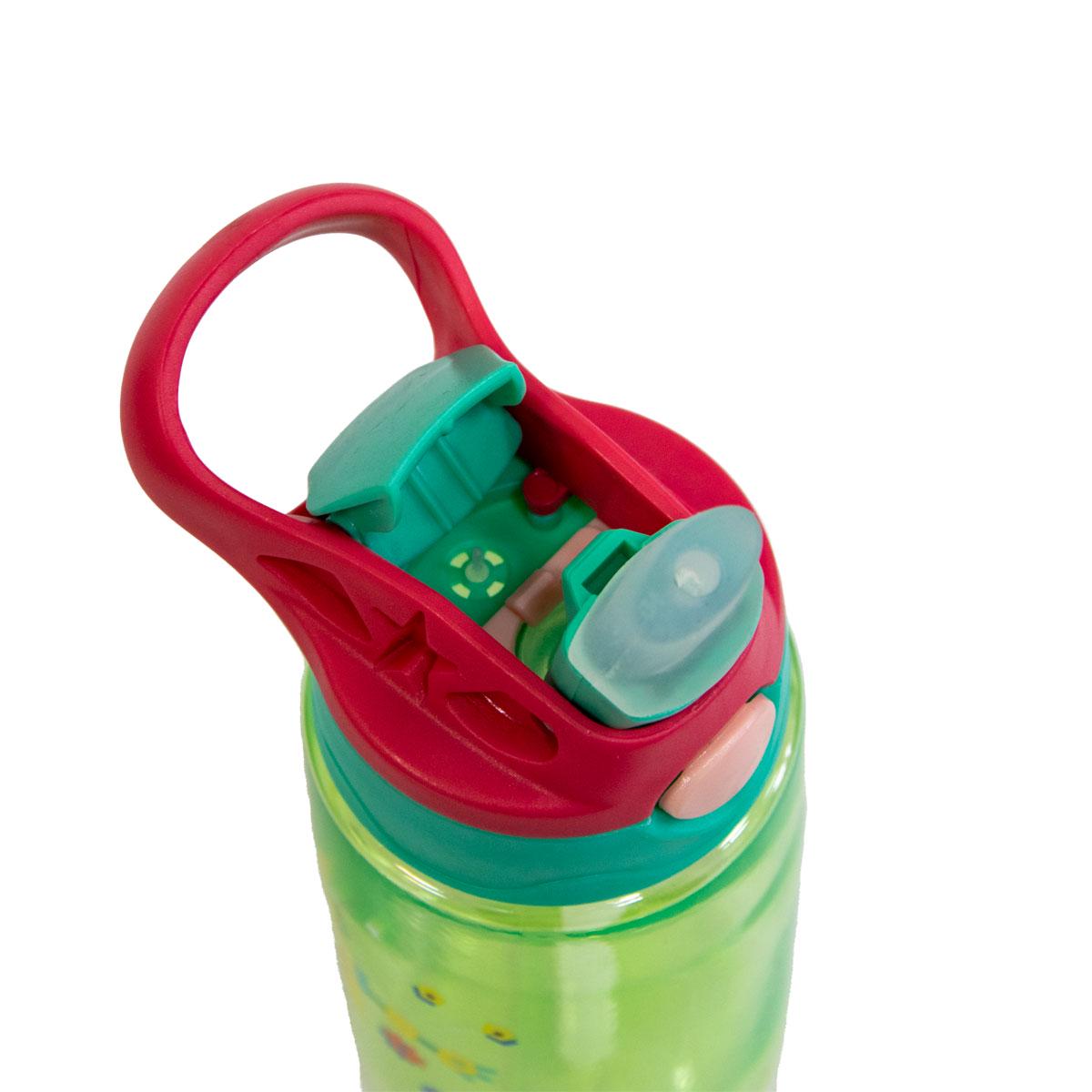 Бутылка детская для воды Baby Bottle LB400 с трубочкой 500 мл Салатовый (1009689-LightGreen) - фото 4