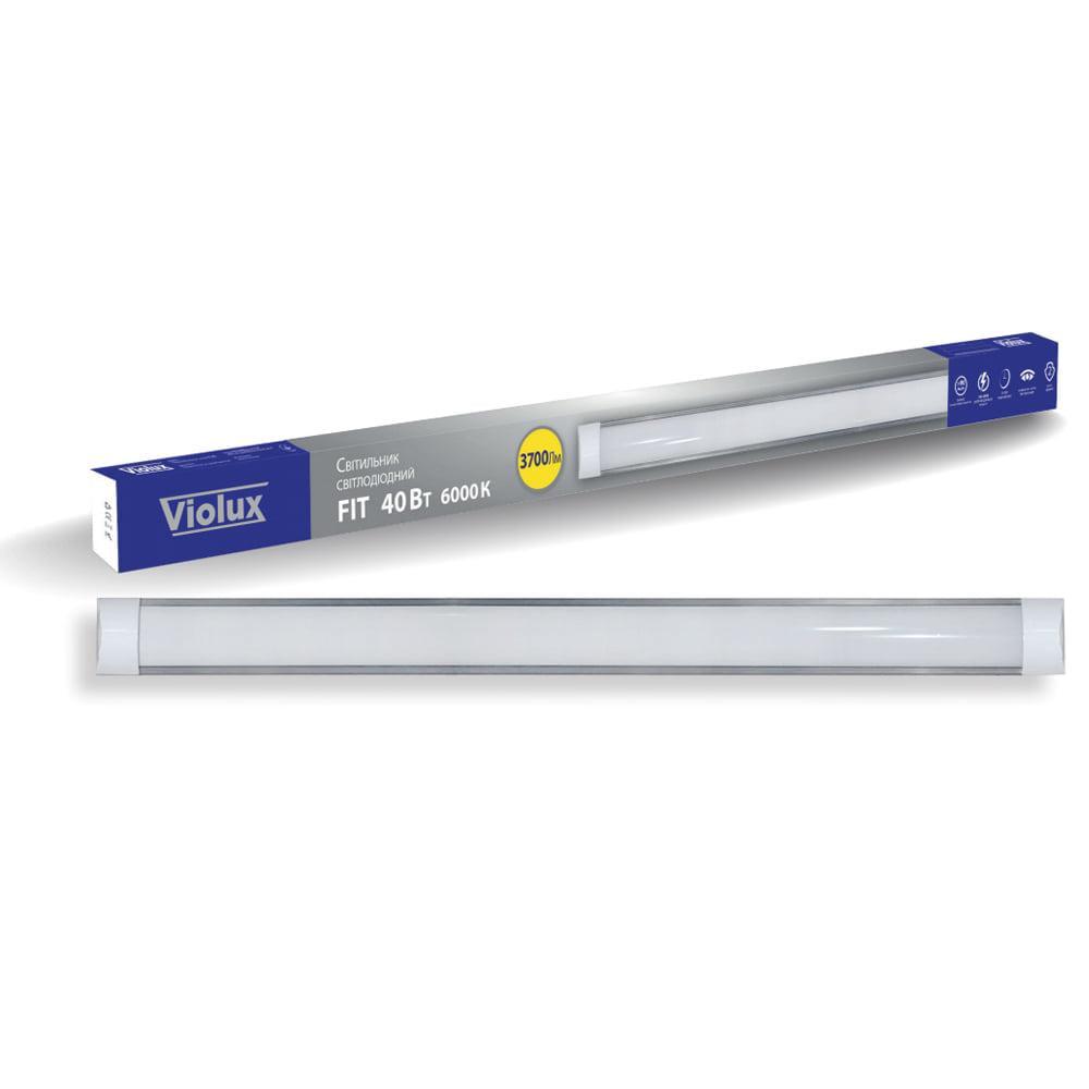 Линейный светильник светодиодный Violux FIT 40W 4500K 120 см 3700Lm (00000031015)