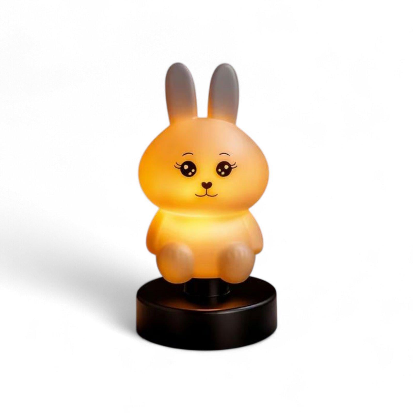 Ночник зайчик на батарейках ААА (ZY-2207)