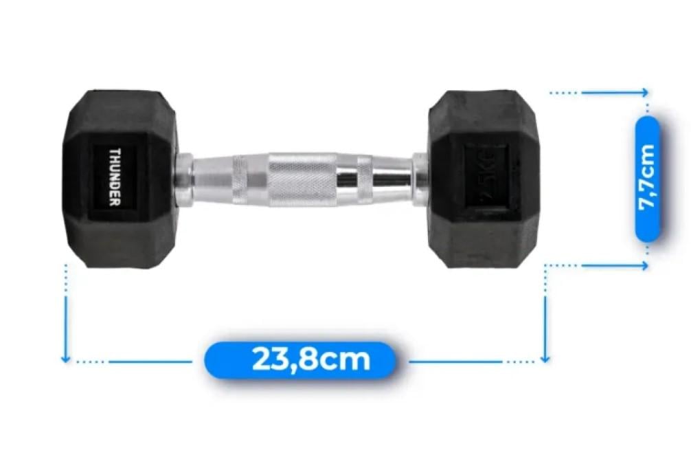 Гантель шестигранный Thunder 2,5 кг (HEXAGONAL-DUMBBELLS-2,5KG) - фото 2 Гантель шестигранный Thunder 2,5 кг (HEXAGONAL-DUMBBELLS-2,5KG) - фото 2
