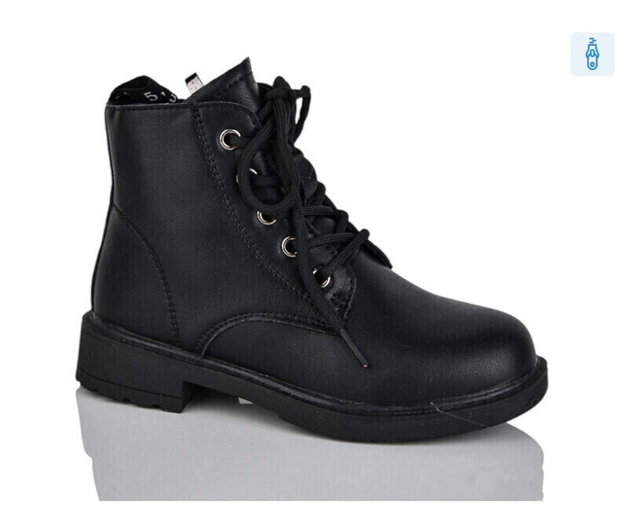 Черевики демісезонні для дівчаток BESSKY XF01B13071B/27 р. 27 Чорний - фото 4 Черевики демісезонні для дівчаток BESSKY XF01B13071B/27 р. 27 Чорний - фото 4