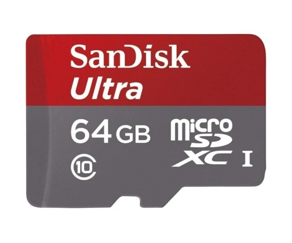 Карта пам’яті SanDisk Ultra microSDXC 64Gb UHS-1 120Mb/s - фото 1