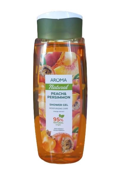 Гель для душу AROMA Персик/Хурма 400 мл (119606) Гель для душу AROMA Персик/Хурма 400 мл (119606)