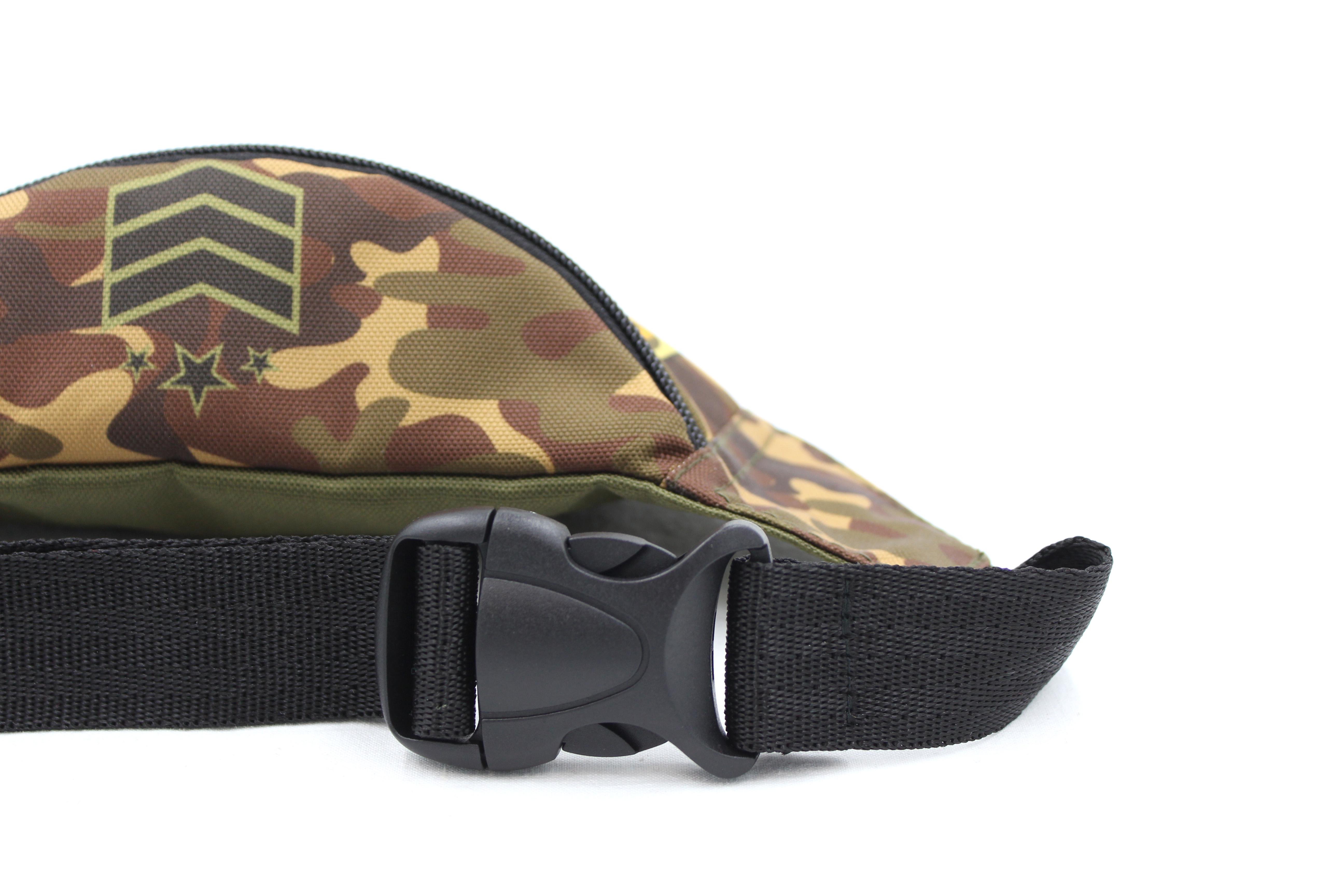 Сумка бананка для хлопчика з регулюючим ремінцем 4-8 років Тризуб Камуфляжний (Д-012) - фото 4