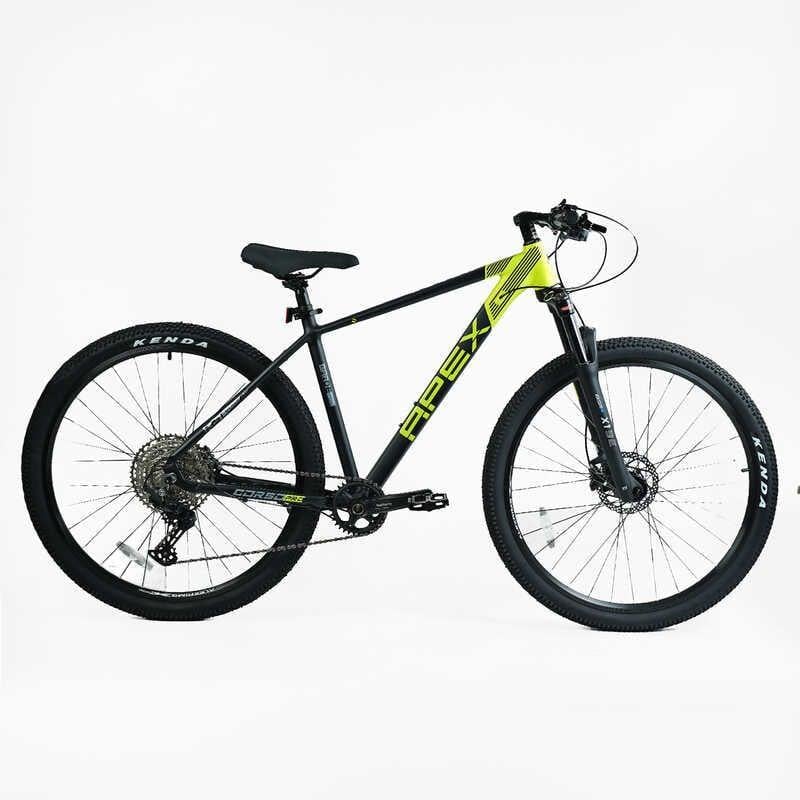 Велосипед спортивний Corso Apex PX-29007 рама алюмінієва 19" обладнання Shimano Deore 12 швидкостей (2207262897)