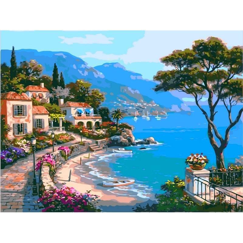 Картина по номерам Babylon Райский уголок 40x50 см (NB003)