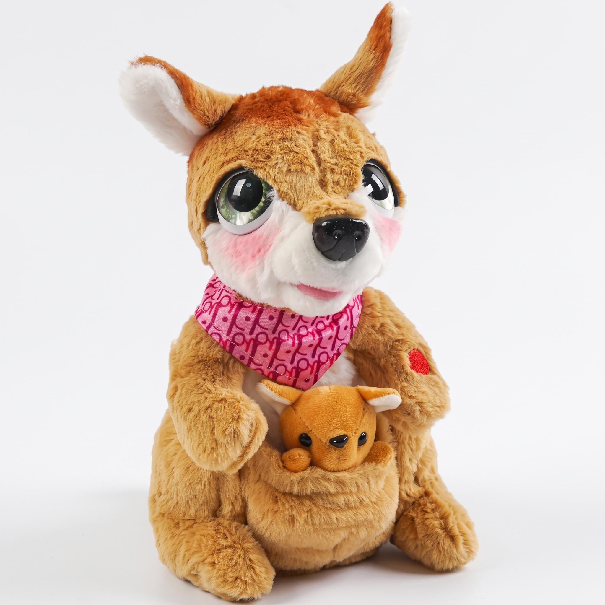 Интерактивная игрушка Кенгуру Kangaro Peek a Boo M 17061 30 см двигает головой/английские песни (38507364)