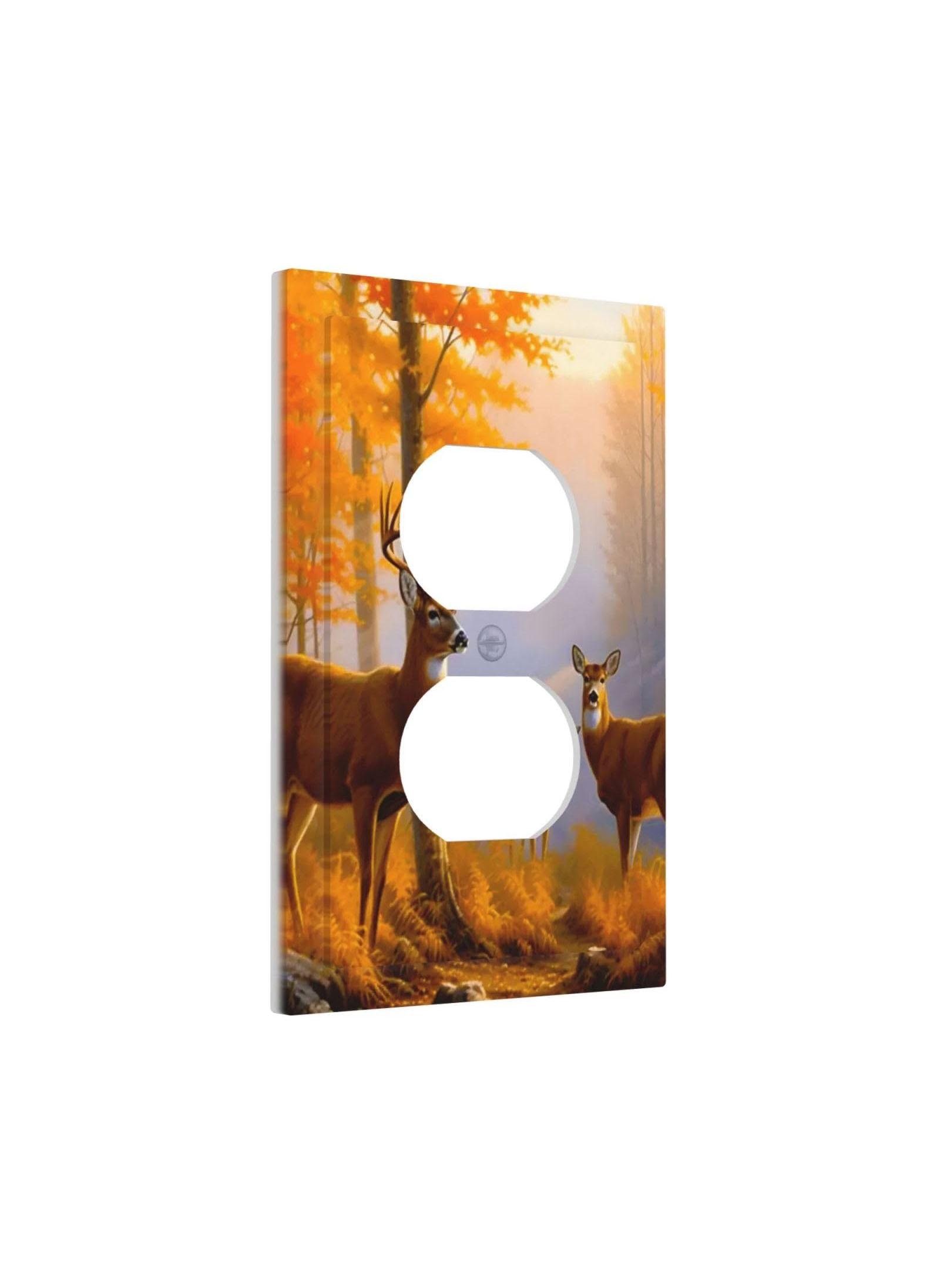 Накладка на розетку Amazon x0038sp2m3 Олени one size Накладка на розетку Amazon x0038sp2m3 Олени one size