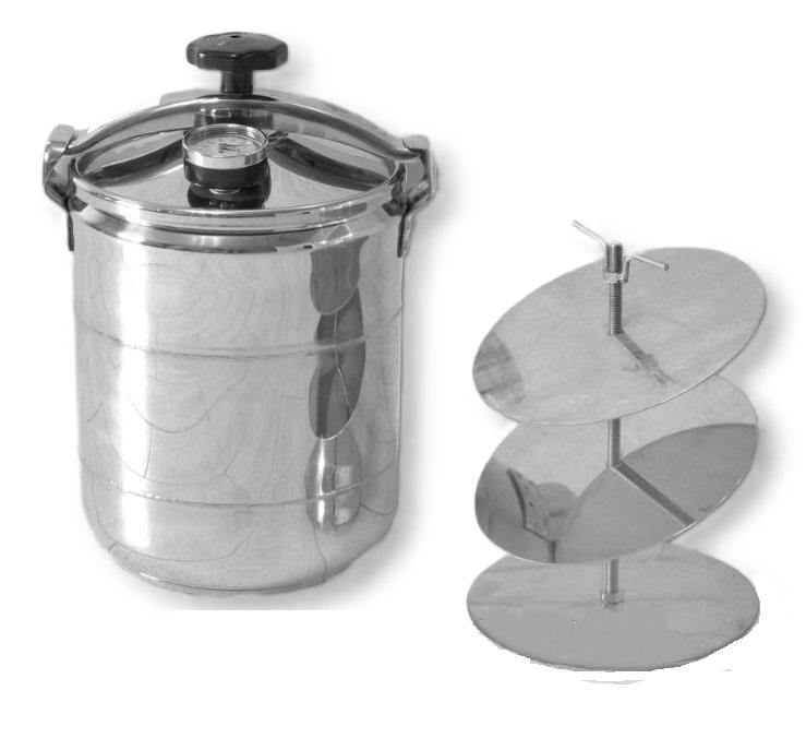 Автоклав кассетный бытовой UTEHO "BINGO мини" нержавейка 8 банок/0,5 л (843026832) - фото 2