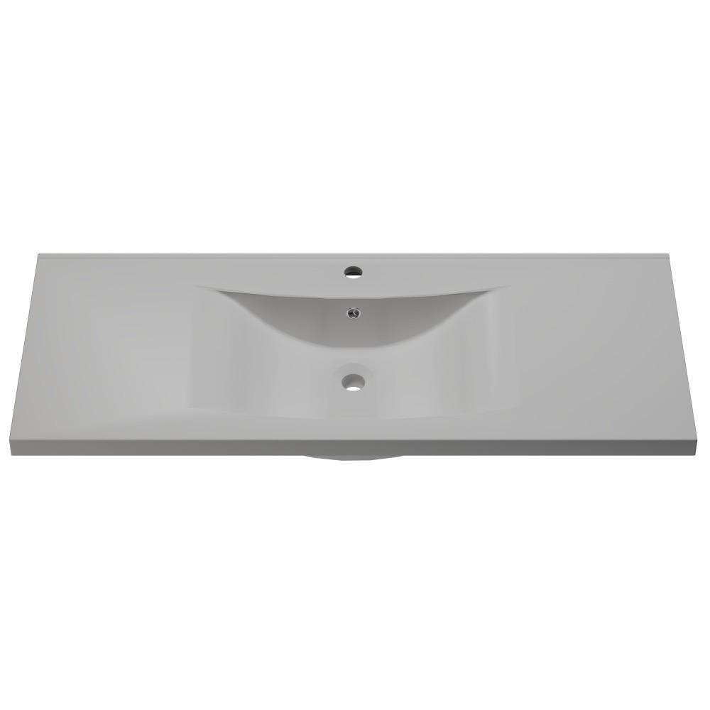 Умывальник врезной Amidicon Liza 1200x480 мм прямоугольный Белый матовый (AMD-LIZA_120_MAT)