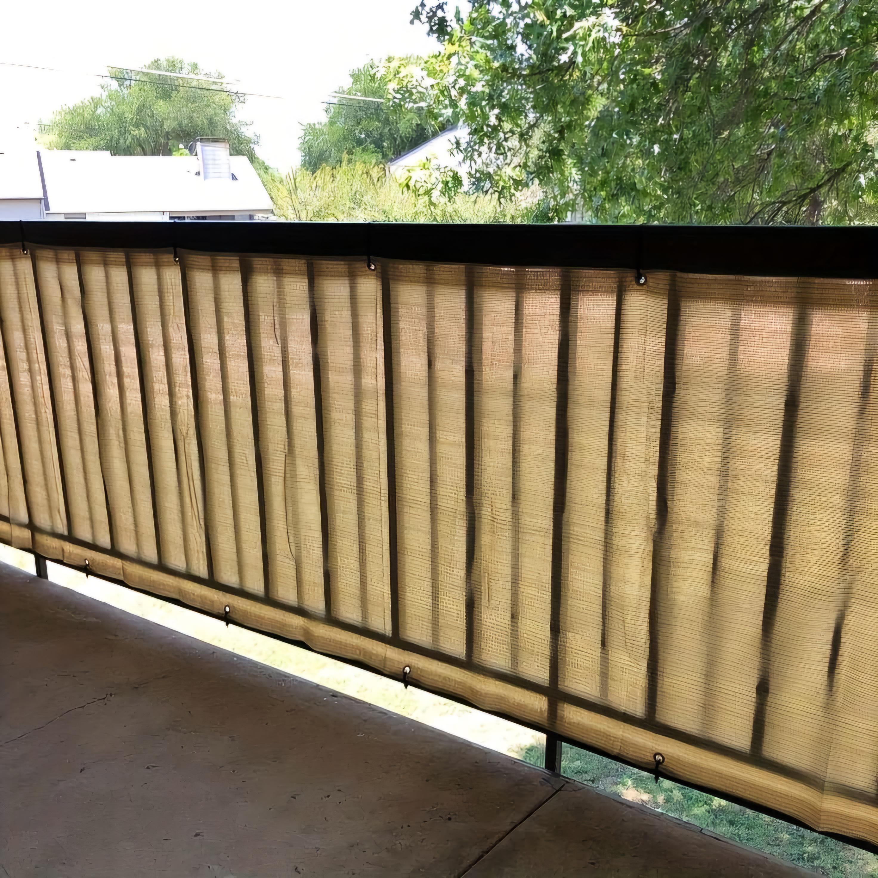 Сетка затененная с люверсами 95% 2х3 м Бежевый