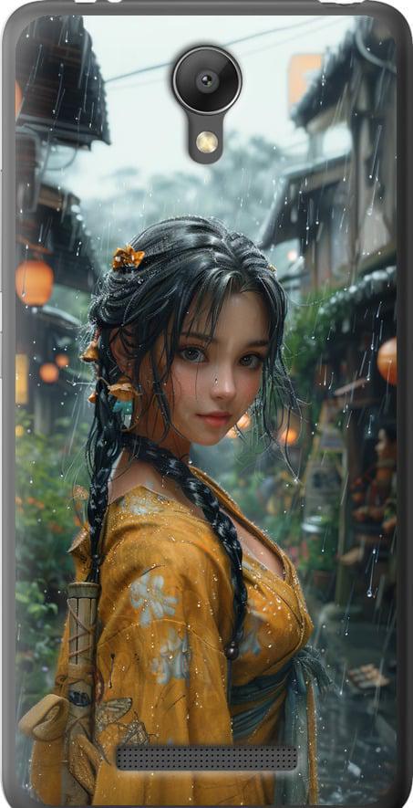 Чехол на Xiaomi Redmi Note 2 Anime-girl (6133t-96-42517)