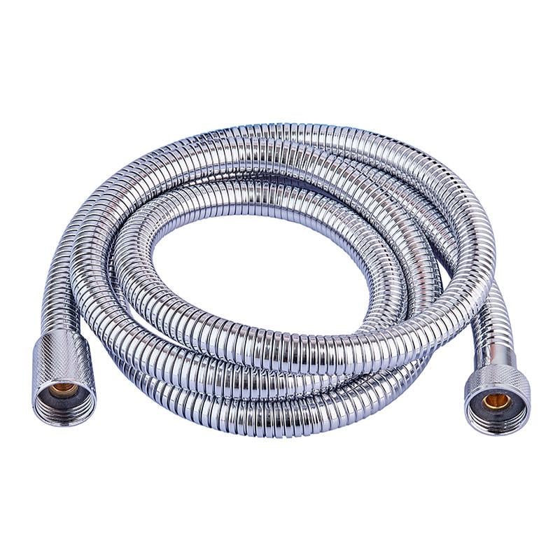 Душевой шланг MIXXUS Chr.F16 растяжимый с двойным замком мелкое плетение 150-200 см (HO0033)