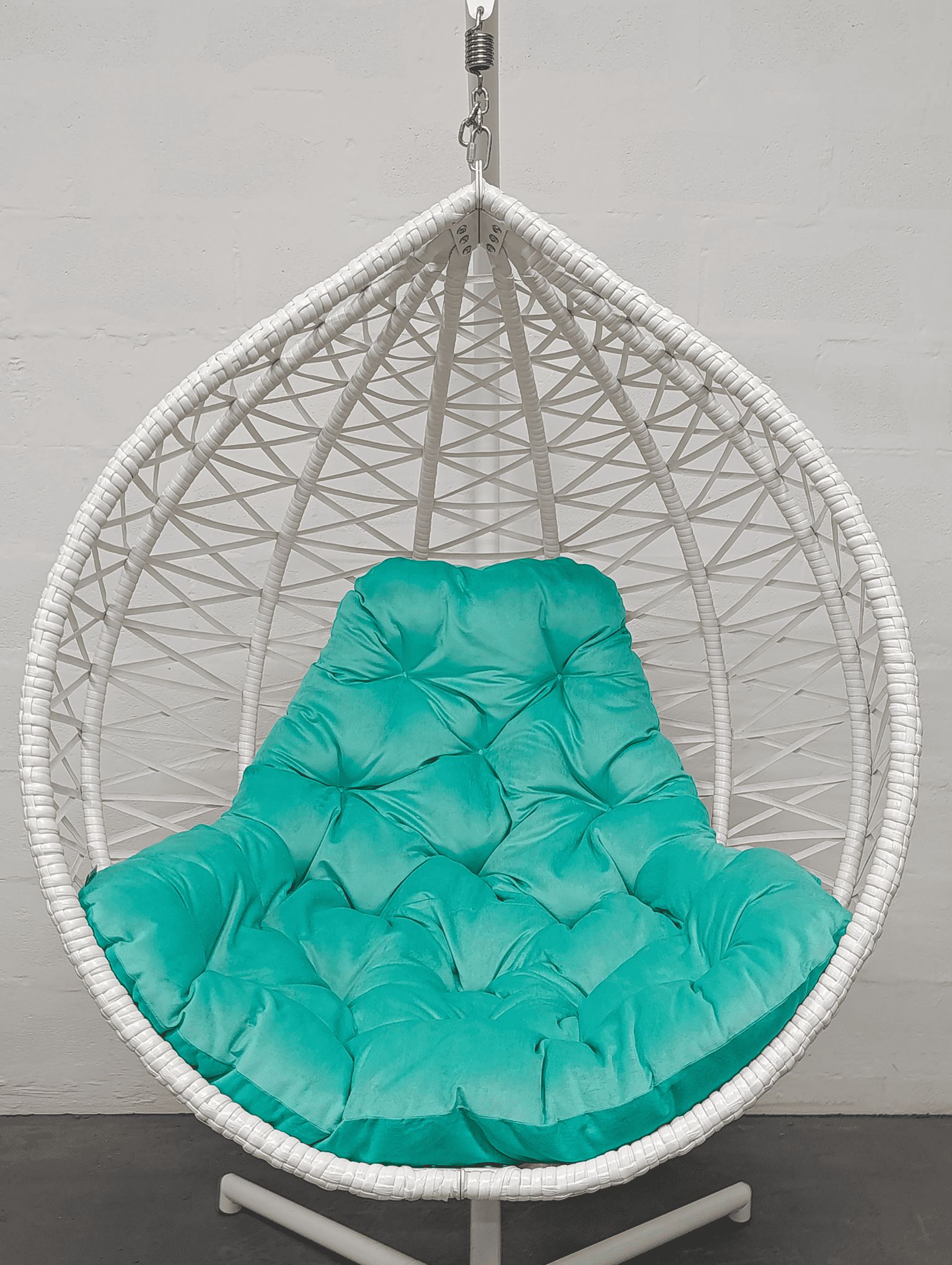 Подушка для крісла-кокона велюр 28 Теплий небесний (5915) - фото 1 Подушка для крісла-кокона велюр 28 Теплий небесний (5915) - фото 1