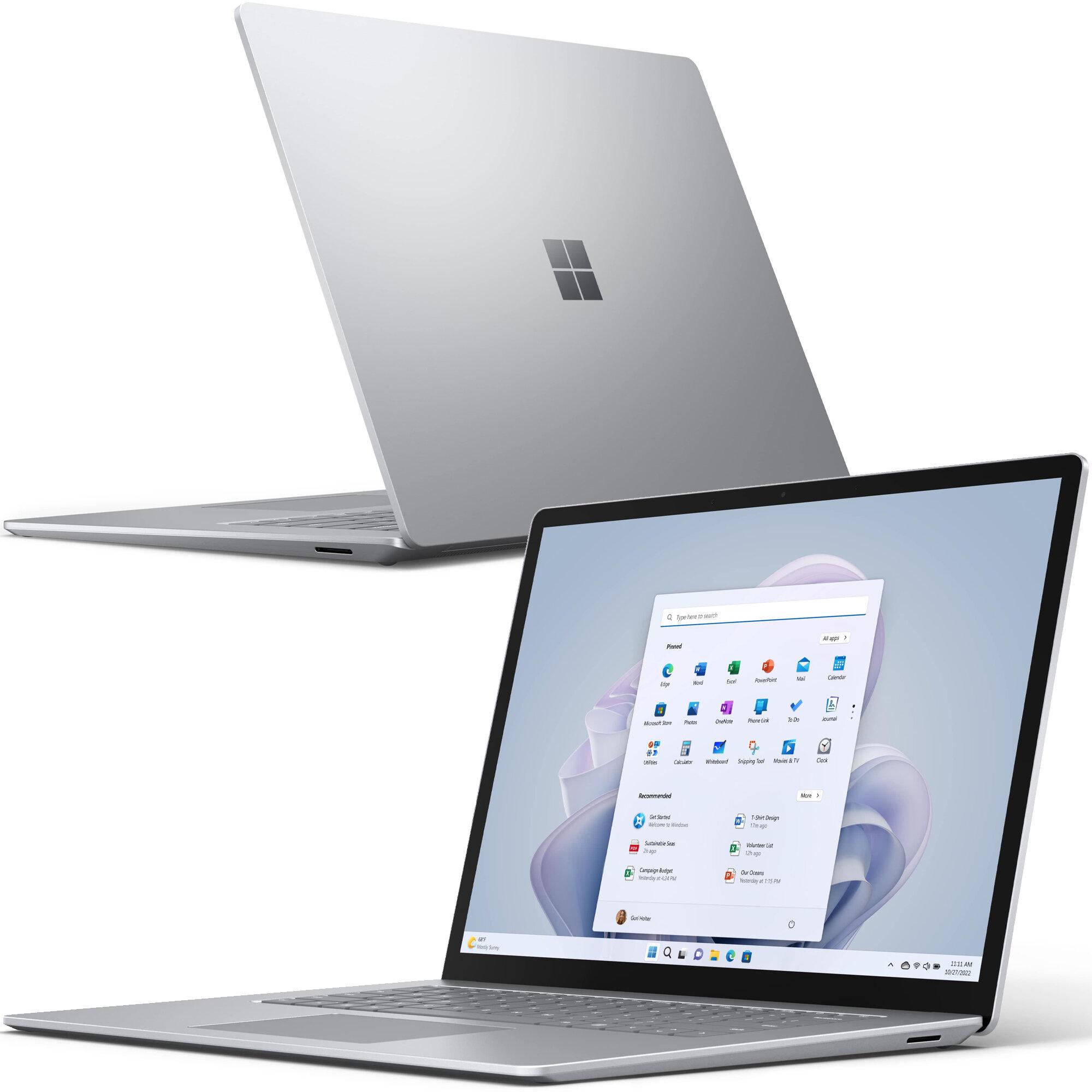 Ноутбук Microsoft Surface Laptop 5 15" i7-1255U RAM 256 Gb SSD Windows 11 Home платиновий 8 Gb (RBY-00009) - фото 9