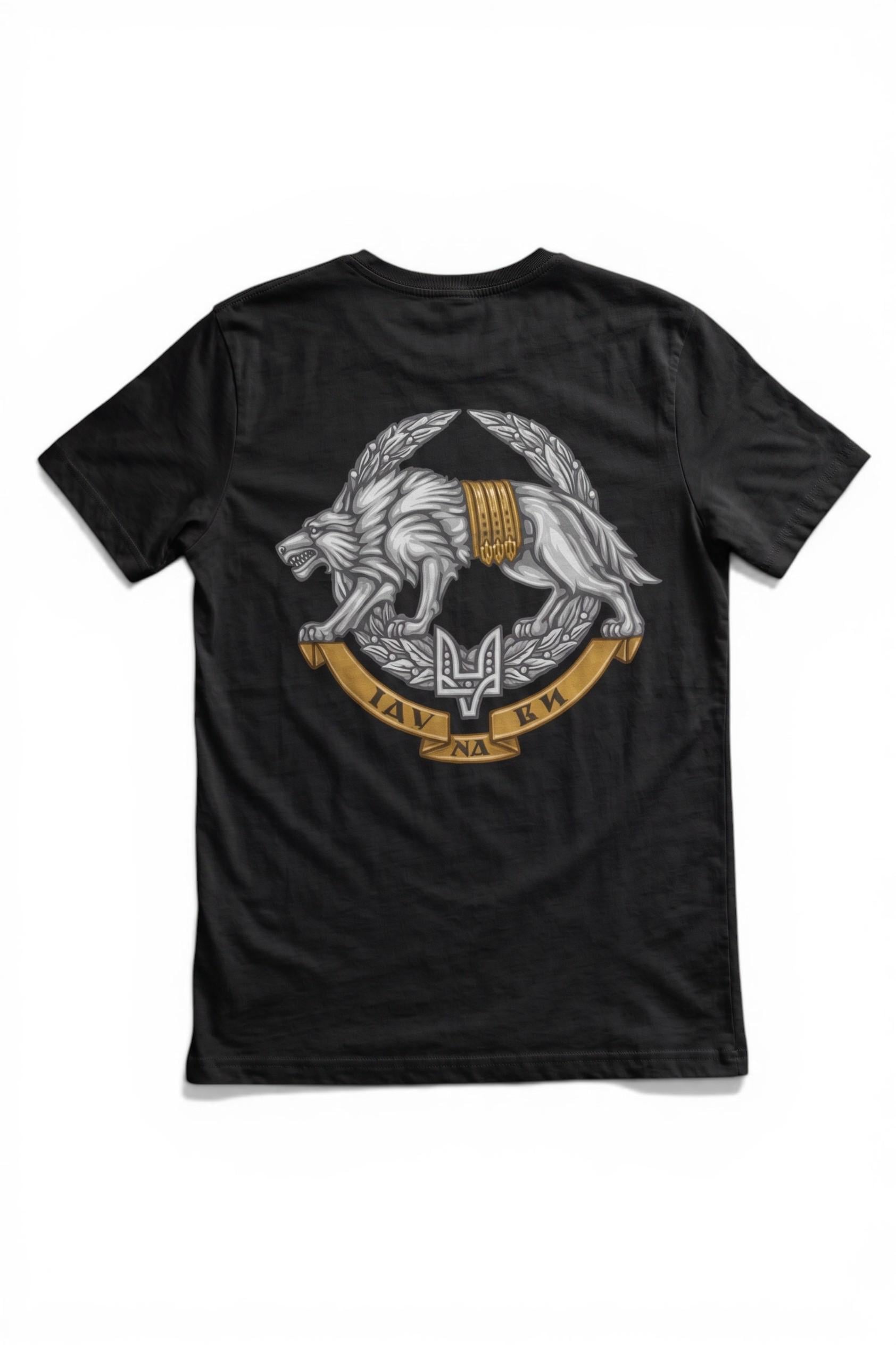 Футболка мужская Силы Специальных Операций "Іду на Ви" S Черный (33995724)