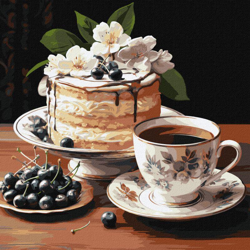 Набір для розпису по номерах Ideyka Фруктова солодкість КНО5681 40x40 см (MTT-179522)