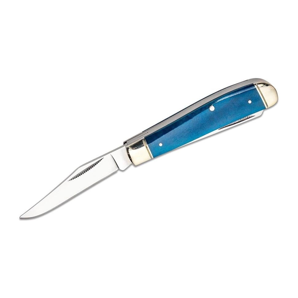 Ніж складаний Cold Steel Mini Trapper Blue Bone Blue (CS-FL-MTRPR-B)