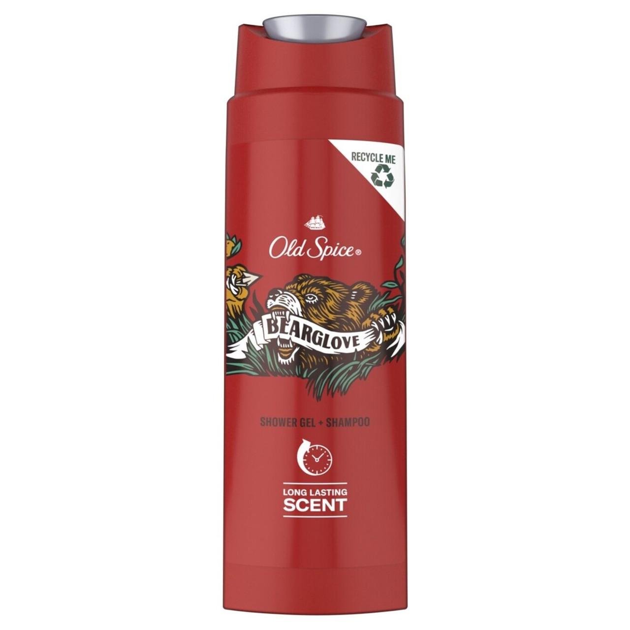 Гель для душу і шампунь Old Spice Bearglove 250 мл (4084500979437)