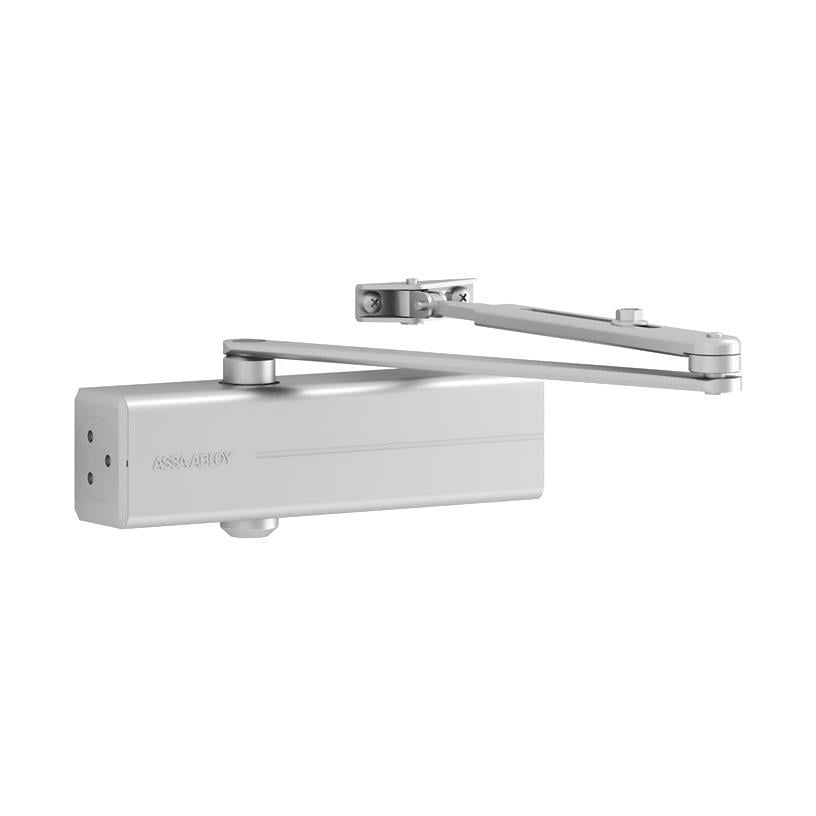 Доводчик Assa Abloy DC140 без ножниц Серебристый (DC140-EV1) - фото 1 Доводчик Assa Abloy DC140 без ножниц Серебристый (DC140-EV1) - фото 1