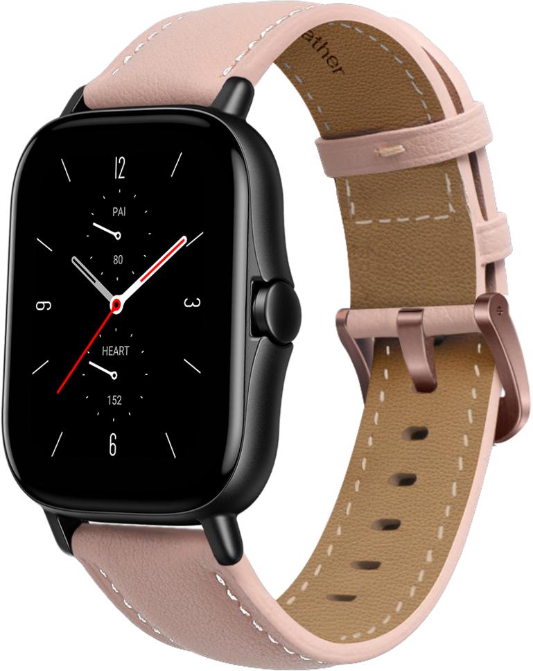 Ремешок кожаный Folsa для Amazfit GTS 2e Powdery (31531-0C) - фото 1 Ремешок кожаный Folsa для Amazfit GTS 2e Powdery (31531-0C) - фото 1