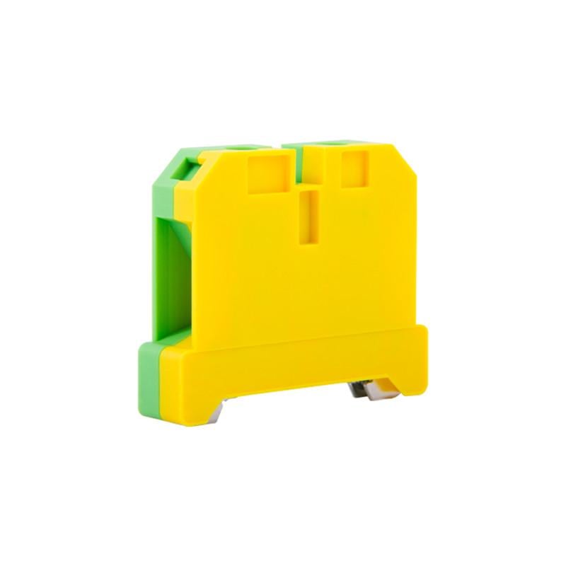 Клемма винтовая наборная E.NEXT e.tc.z.din.pro.35 125A 35 мм2 58x18x50 мм заземление Желто-зеленый (p050006)