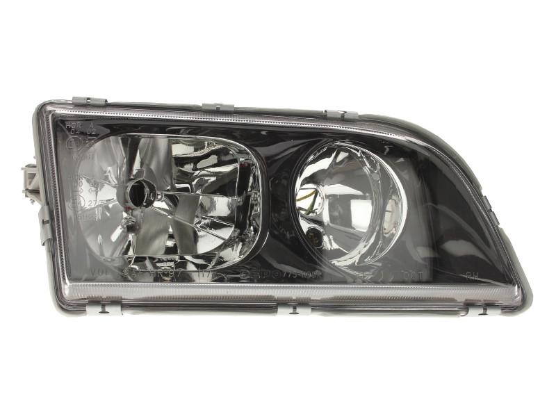 Фара передняя правая Volvo S40 2000-2003 H7/H7 черная рамка (773-1109R-LDEN2)