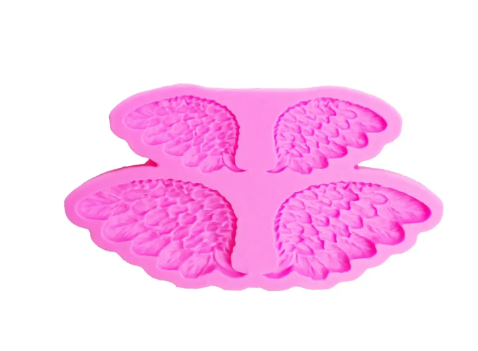 Молд силиконовый Крылья Ангела 103x76 мм Розовый (40879) Молд силиконовый Крылья Ангела 103x76 мм Розовый (40879)