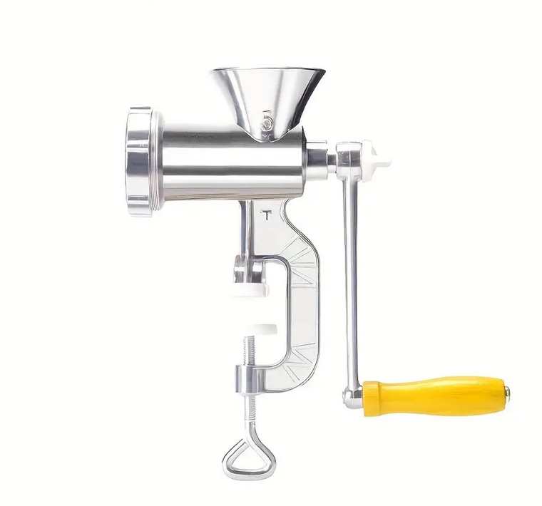 Мясорубка ручная механическая маленькая №5 дюралюминиевая (SAM-345)