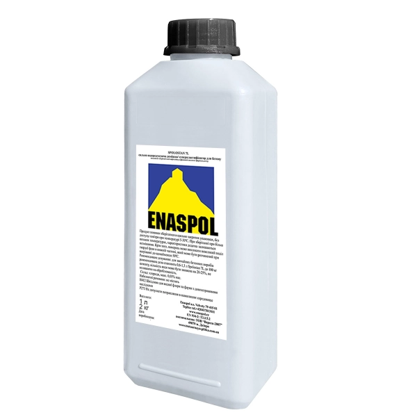 Суперпластифікатор для тротуарної плитки Spolostan 0,5% витрати 1 л (3030301.2-3080) Суперпластифікатор для тротуарної плитки Spolostan 0,5% витрати 1 л (3030301.2-3080)