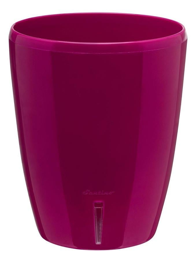 Вазон Santino с автополиванием Орхидея Твин 2 л Темно-розовый (4840952008435)