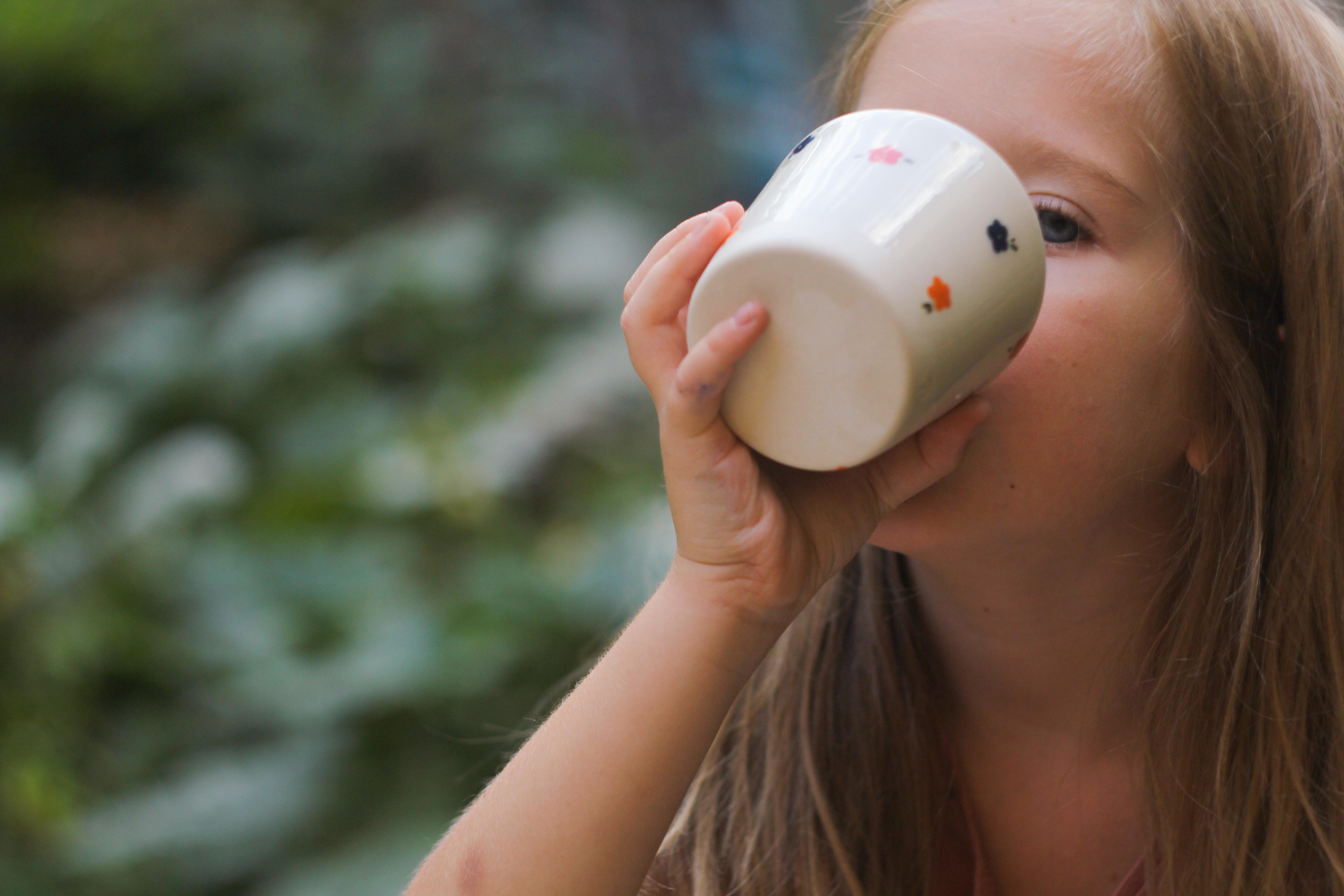 Стаканчик керамический с цветами ручная работа полуфарфор 200 мл (PRS-GL-IMG-ONE-I-FLWR) - фото 5