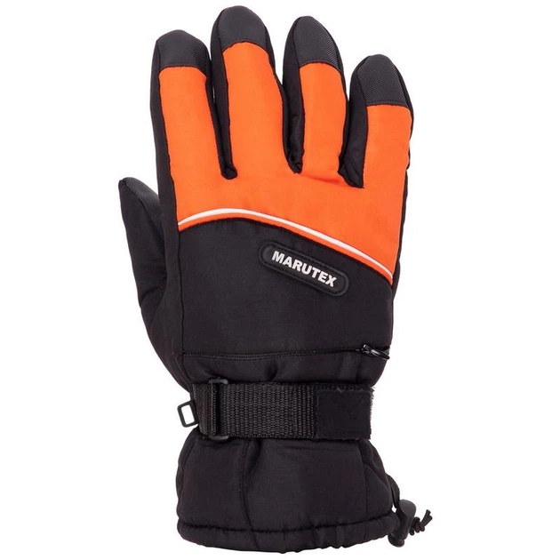Перчатки для лыж и сноуборда мужские MARUTEX AG-903 ML Черный/Оранжевый (FFR00351) Перчатки для лыж и сноуборда мужские MARUTEX AG-903 ML Черный/Оранжевый (FFR00351)