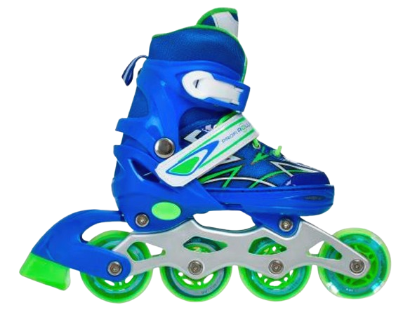 Ролики раздвижные детские Profi 27-30 см Синий (AP-122-R-33)